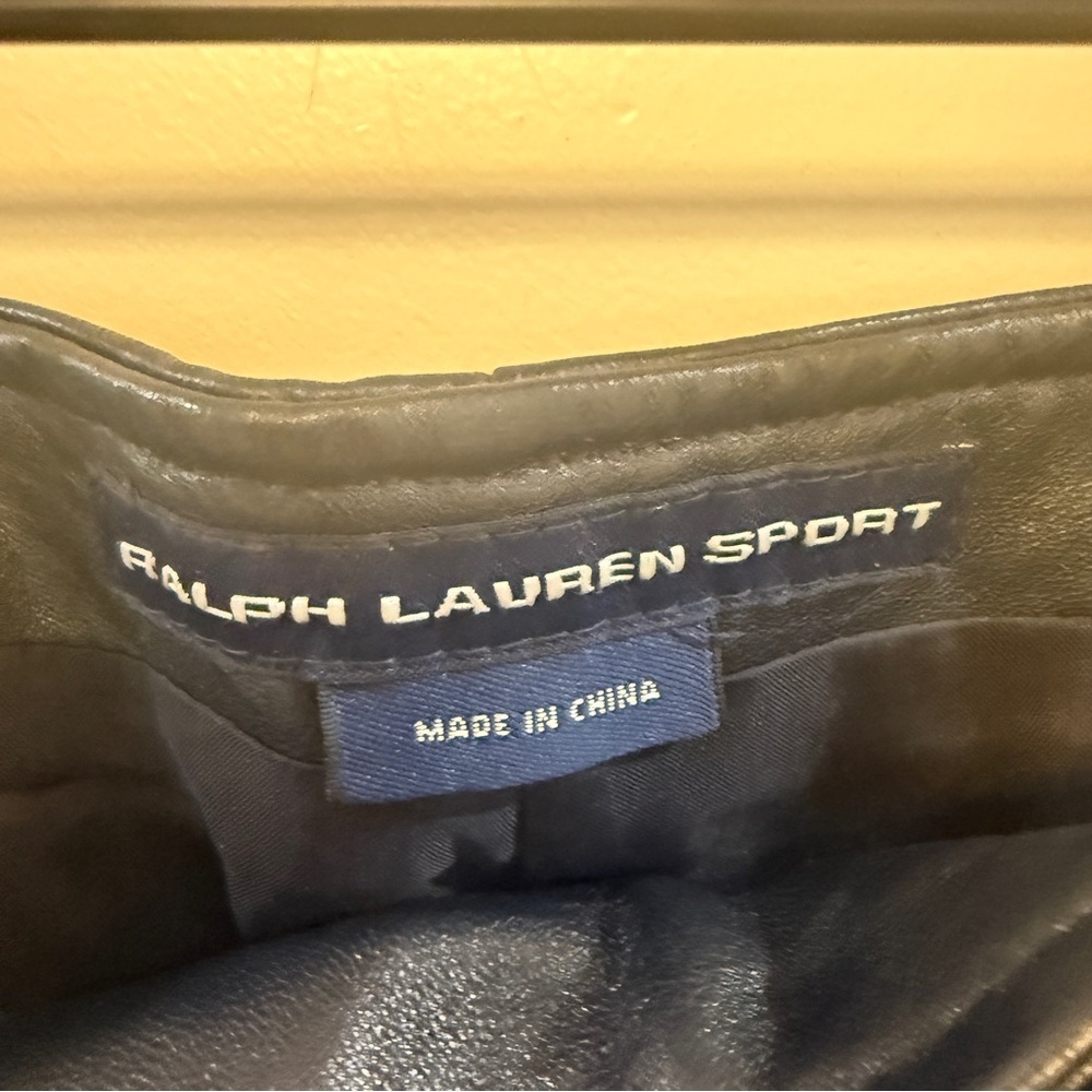 VTG RALPH LAUREN | LACE UP FRONT
GENUINE LEATHER PANTS - Picture 6 of 8